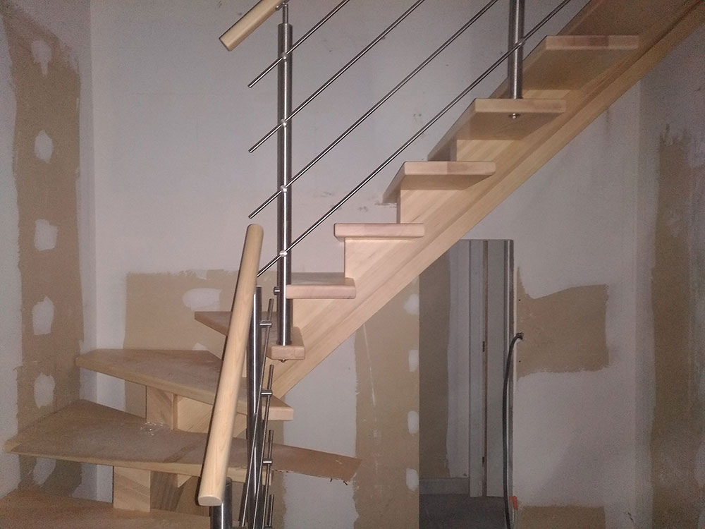 Escalier bois Chalamont